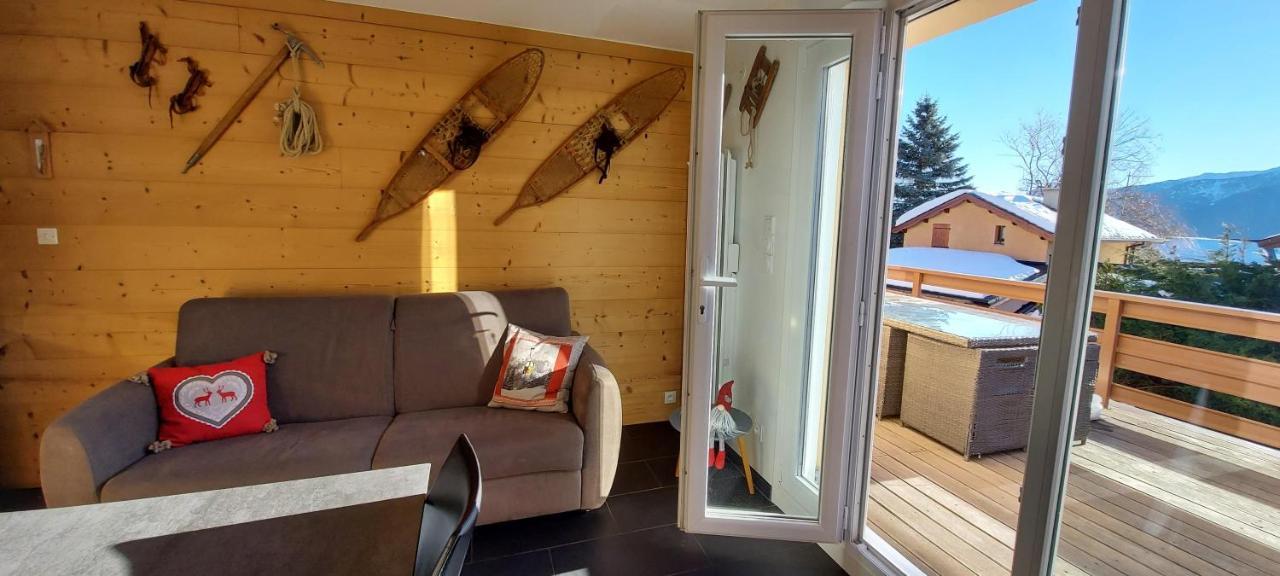 Residence Campredon - Decoration Typique - 25M2 De Terrasse Amenagee Plein Sud Avec Vue Panoramique - Internet - Jardin - Parking - Navette - Linge Et Menage En Options Payantes Font-Romeu-Odeillo-Via Εξωτερικό φωτογραφία